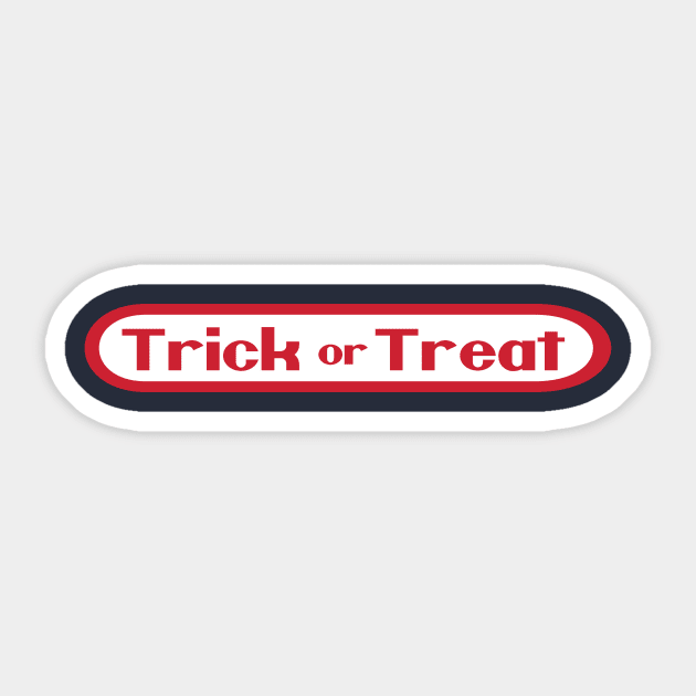 Trick or Treat Sticker by ezioman